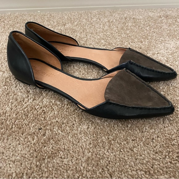 Madewell | The Maude Slip-on D'Orsay Flat - Picture 1 of 12